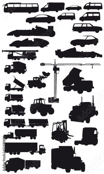 Obraz Pictos véhicules