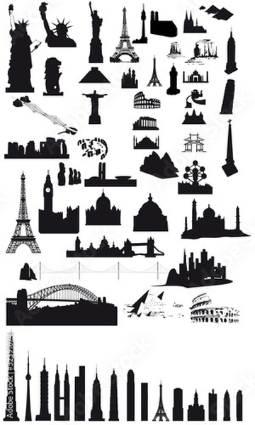 Obraz Pictos Monuments