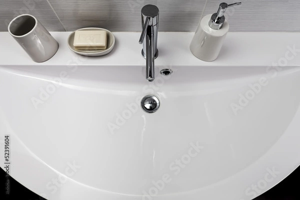 Fototapeta Half-moon sink