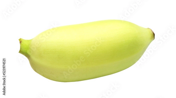 Fototapeta tropical banana fruit on transparent background png file