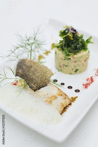 Obraz Fisch mit Coucous