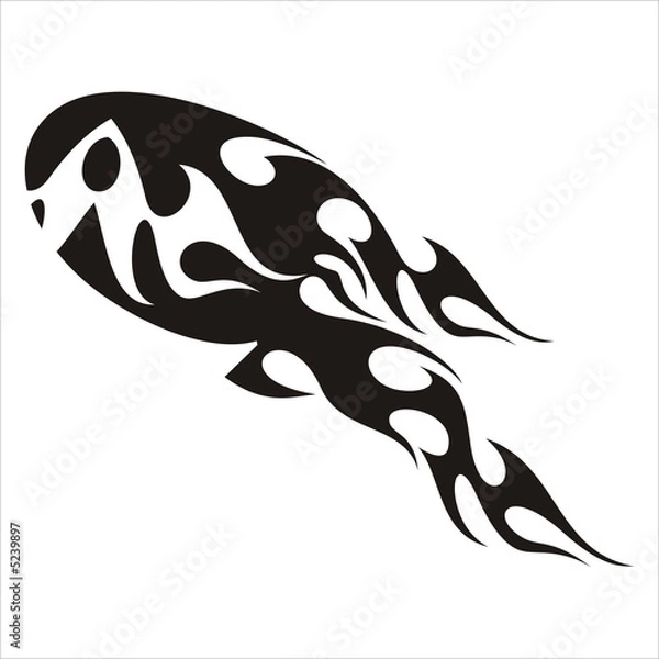 Fototapeta Car Tattoo