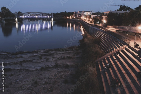 Obraz Wieczór nad Łabą