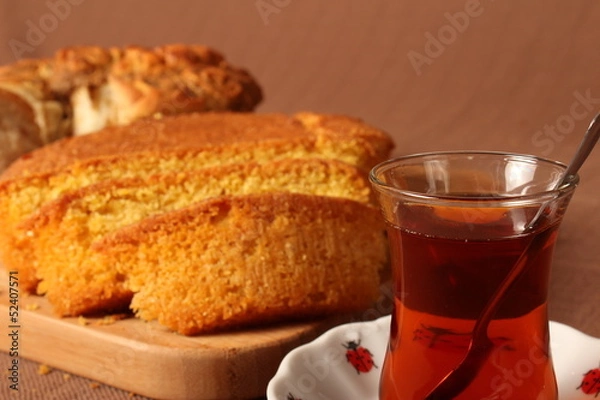 Obraz Corn Bread and Tea