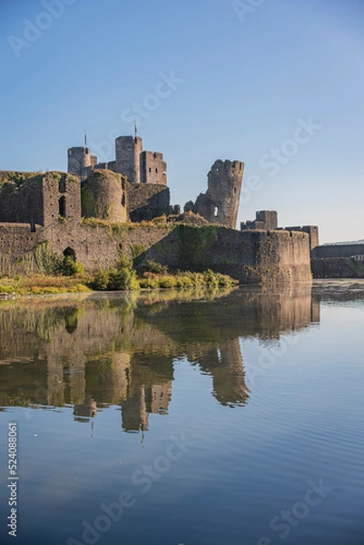 Fototapeta Caerphilly Castle