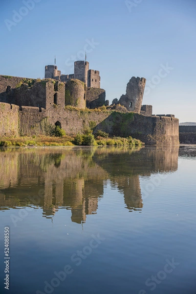 Fototapeta Caerphilly Castle
