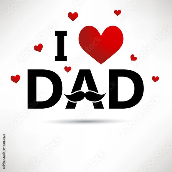 Obraz Father's Day Card 