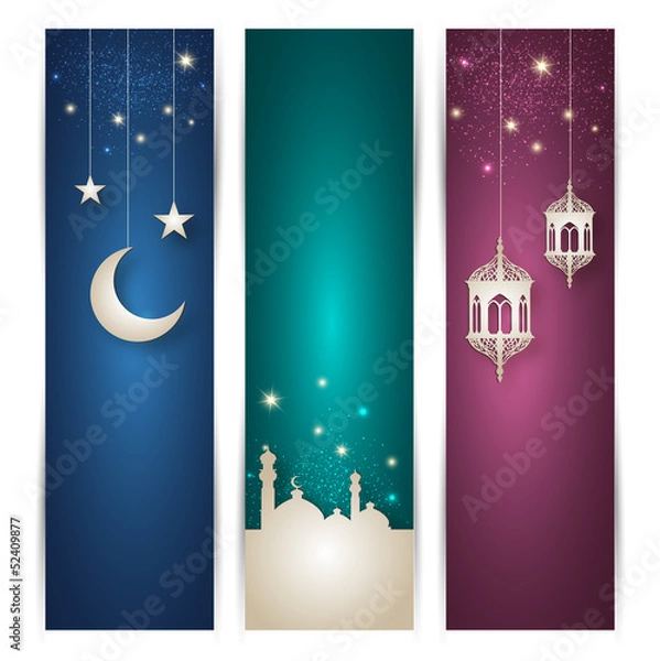 Obraz Islamic Background for ramadan , eid al fitr and eid al adha