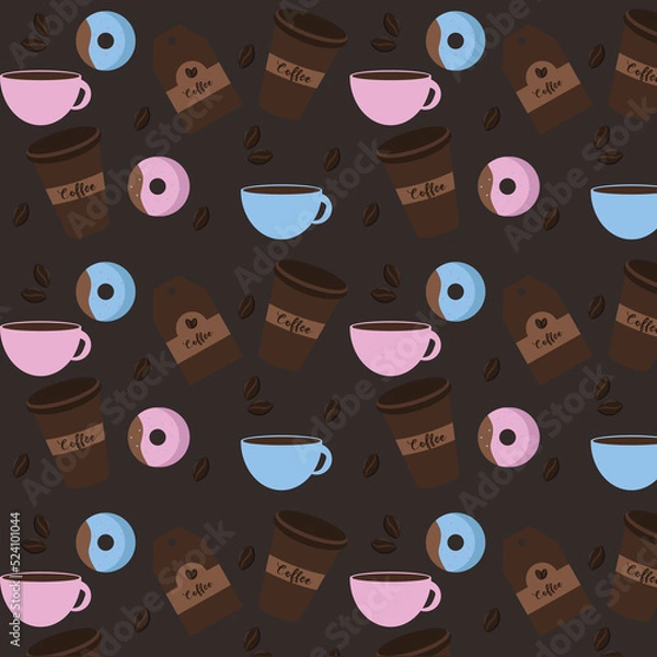 Obraz seamless pattern with monsters