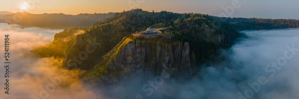 Obraz Vista House in the Clouds