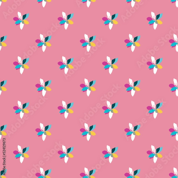 Fototapeta Flower Seamless Pattern