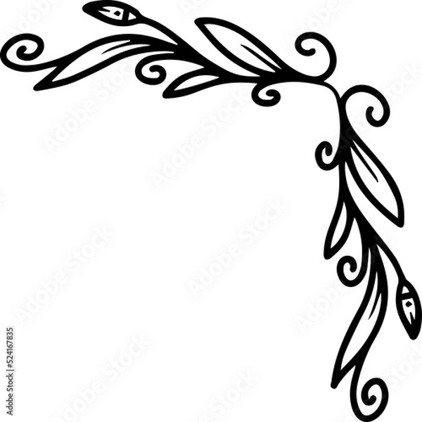Obraz Ornament Creative Flower Line Art
