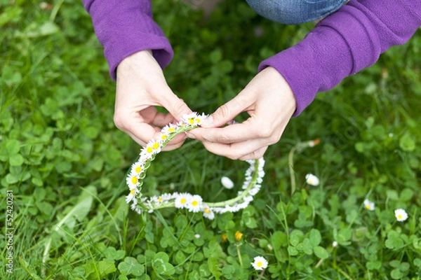 Fototapeta Blumenkranz