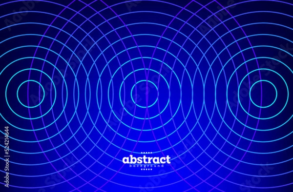 Fototapeta sphere striped with contrast effect science innovation data theme background for advertisement banner poster product label package design brochure template vector eps.