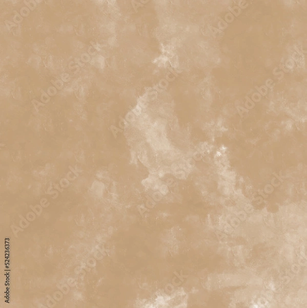 Fototapeta Light Brown Rough Vector Background. Paintend Wall Style Layout. Blank with the Effect of an Old Carelessly Painted Wall. No Text.