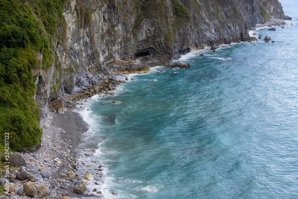 Fototapeta Taroko Qingshui Cliff in Taiwan