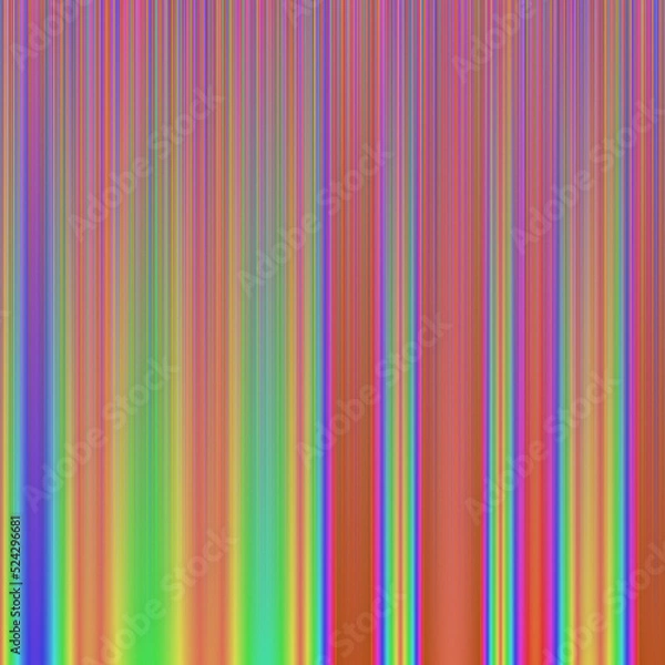 Obraz Color interpolation calculated gradient illustration