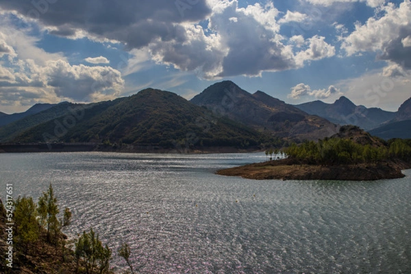 Obraz Embalse del Porma