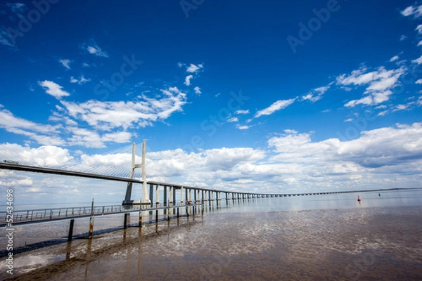 Obraz Vasco da Gama bridge, Lisbon
