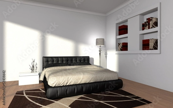Fototapeta modern bedroom interior | Wohndesign