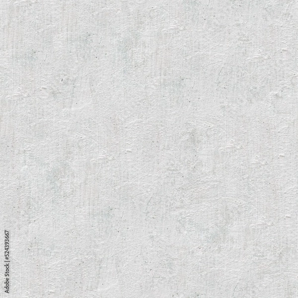 Obraz white concrete wall background texture, seamless. 4K