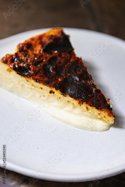 Obraz Baskischer Cheesecake