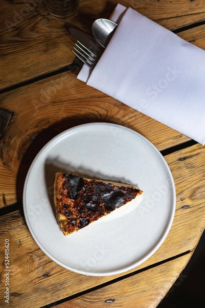Obraz Baskischer Käsekuchen