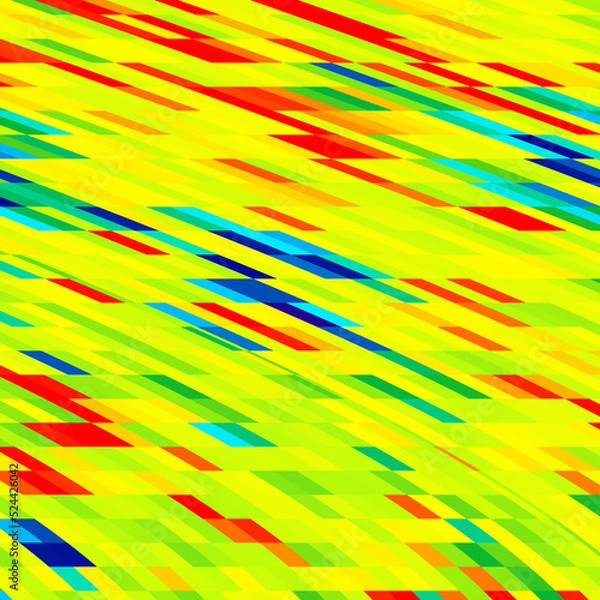 Fototapeta fashion pattern, bright background, texture, stained glass, glass fragments, mosaic, window, turkish style, ethnic, squares, blocks, pixels, stripes, graphic, geometric, abstraction, psychedelic,