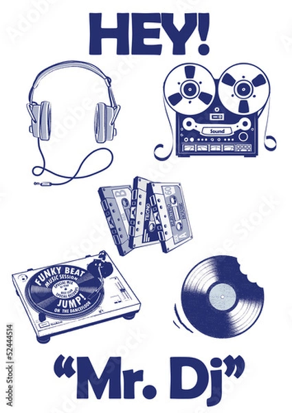 Fototapeta DJ ELEMENTS