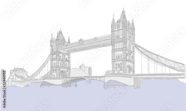 Obraz attractions Tower Bridge