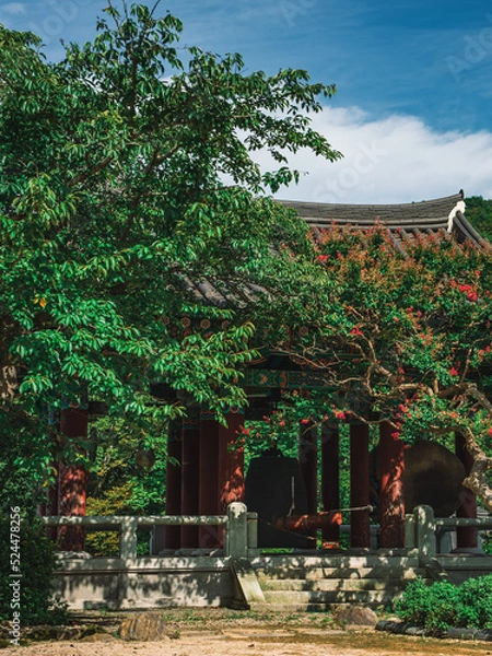 Obraz temple and bell (사찰과 종)