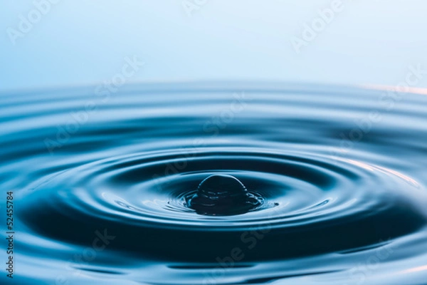 Obraz blue fall drop 39