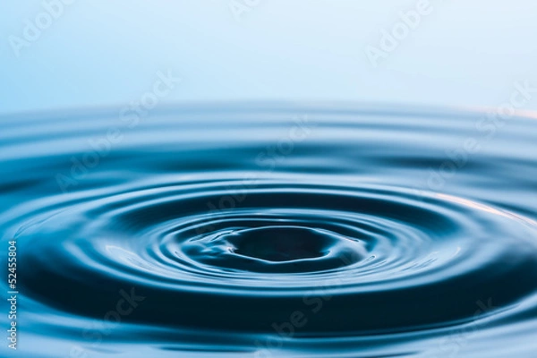 Obraz blue fall drop 41