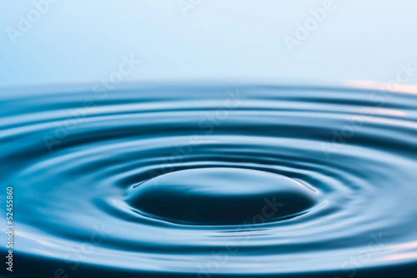 Obraz blue fall drop 46