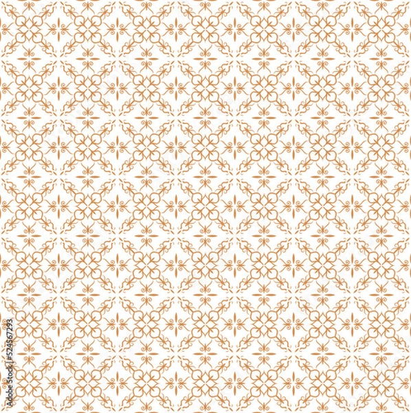 Obraz Golden ornamental seamless pattern for decor, print, wallpaper, background
