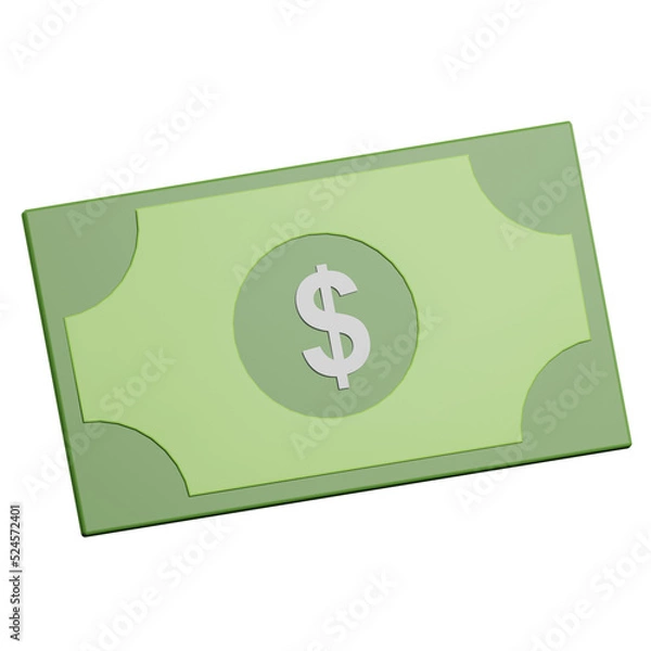 Obraz Dollar 3d Icon