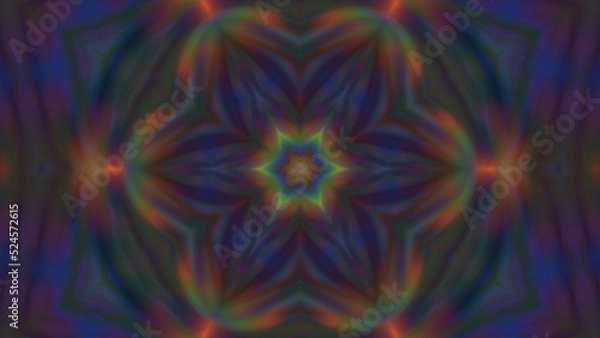 Obraz Abstract multi-colored blurred mandala background