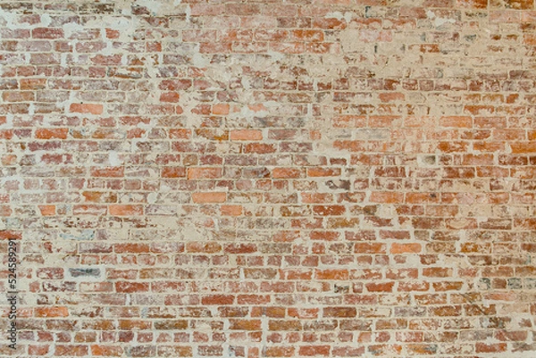 Obraz old brick wall background distressed vintage