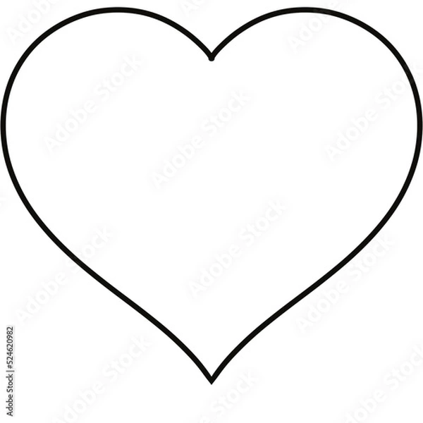 Obraz Modern shape frame outline