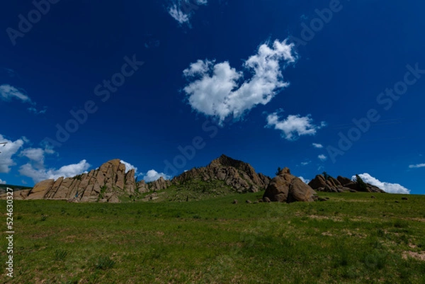 Obraz landscape with blue sky