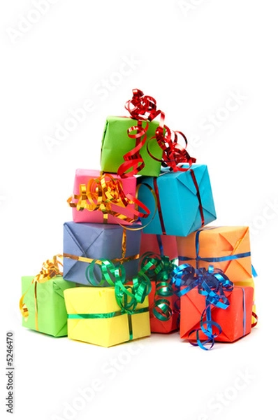 Fototapeta Colorful gifts