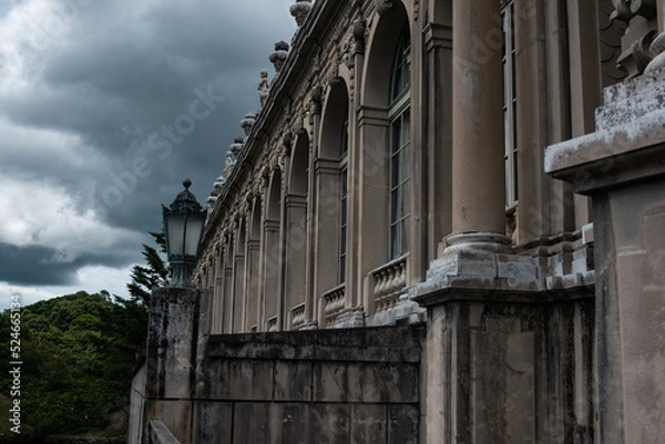 Obraz 不穏な様子の洋風お城