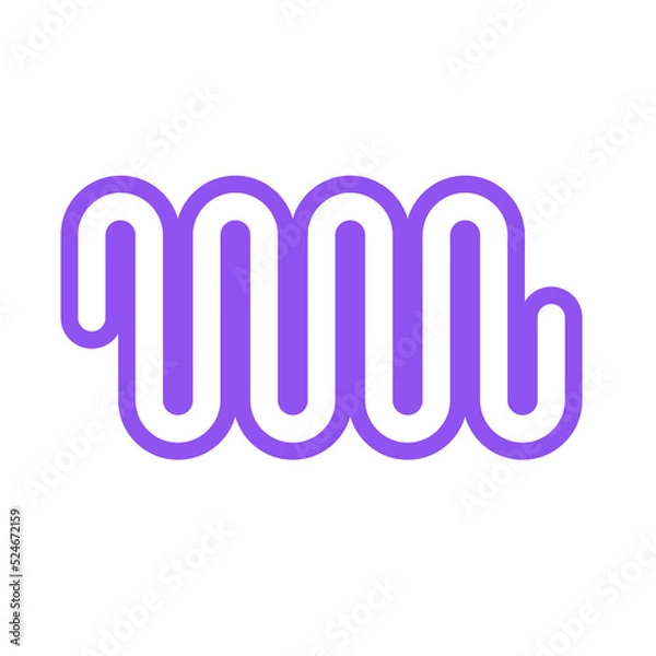 Obraz Memphis Elements. simple geometric line object structure shape