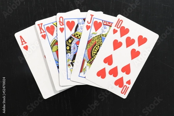 Fototapeta Playing cards