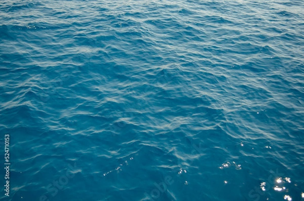 Fototapeta Deep blue water background