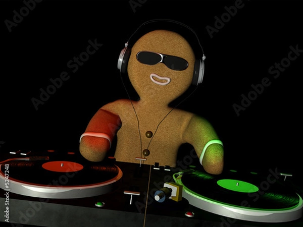 Obraz Gingerbread Man is In Da House