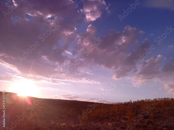 Obraz Clouds and Sun