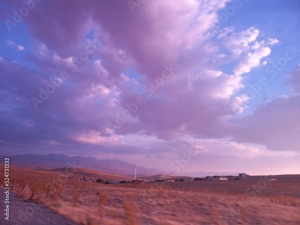 Obraz Clouds and Sun