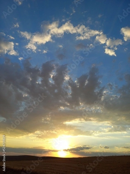 Obraz Clouds and Sun