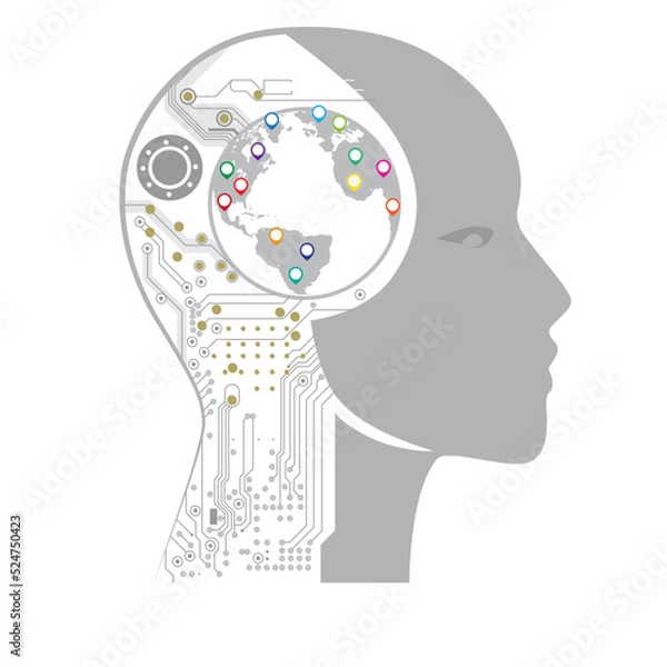 Fototapeta artificial intelligence